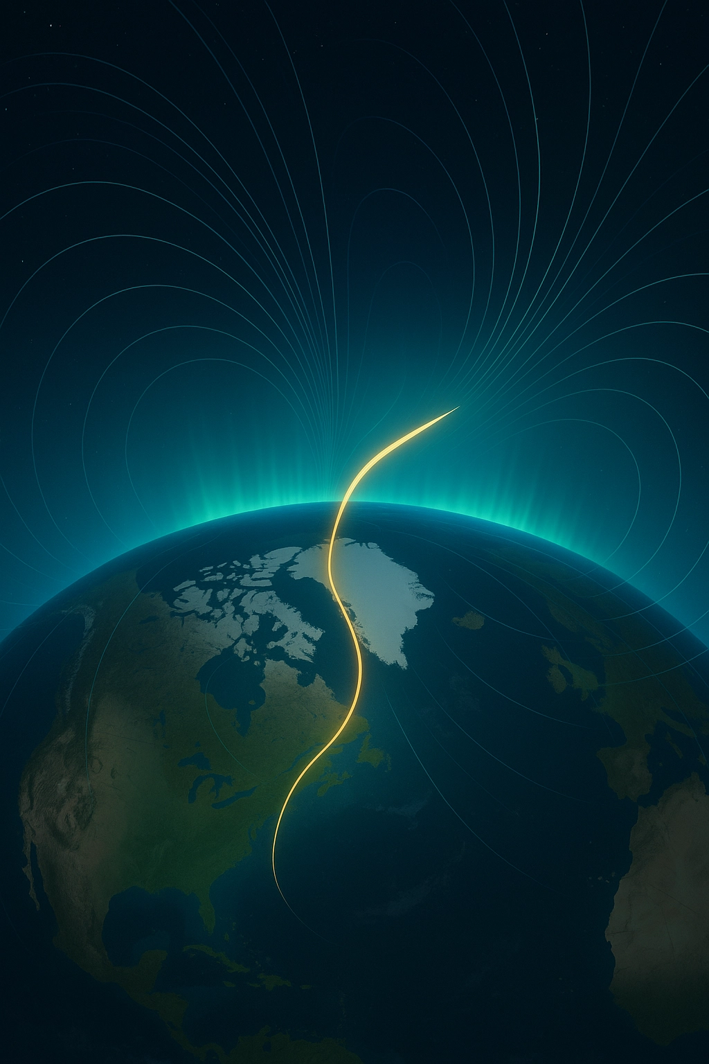 Earth's Magnetic Pole Shifting